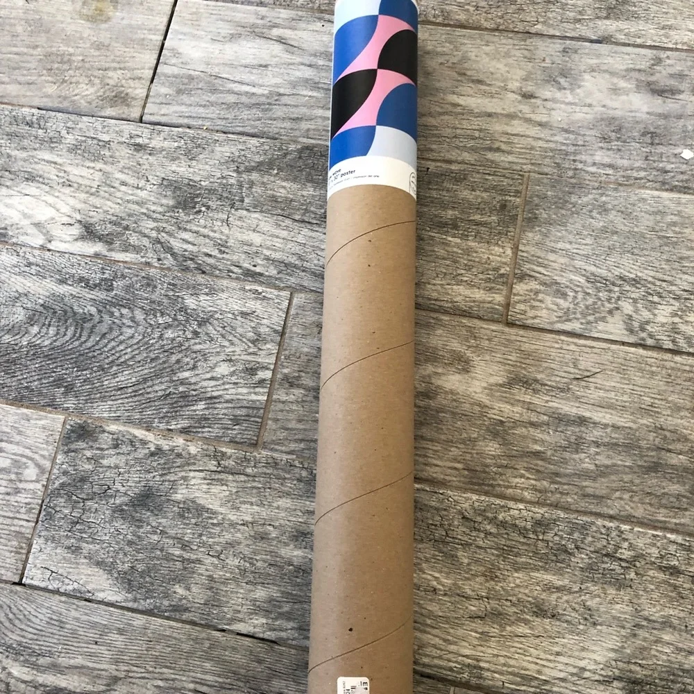 West Elm blue pink